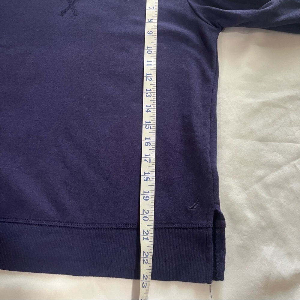 Nautica Men's Long Sleeve Crew Neck Sweater Medium 10/12/Navy - Picture 12 of 15